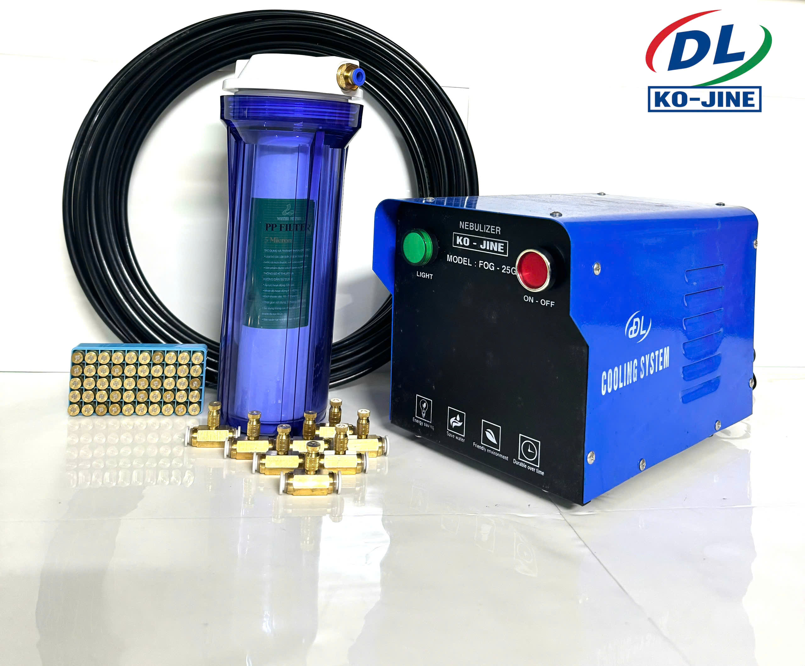 Bộ máy phun sương Kojine -20 đầu phun