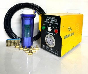 Trọn bộ máy phun sương Kojine - 50 béc đế đồng